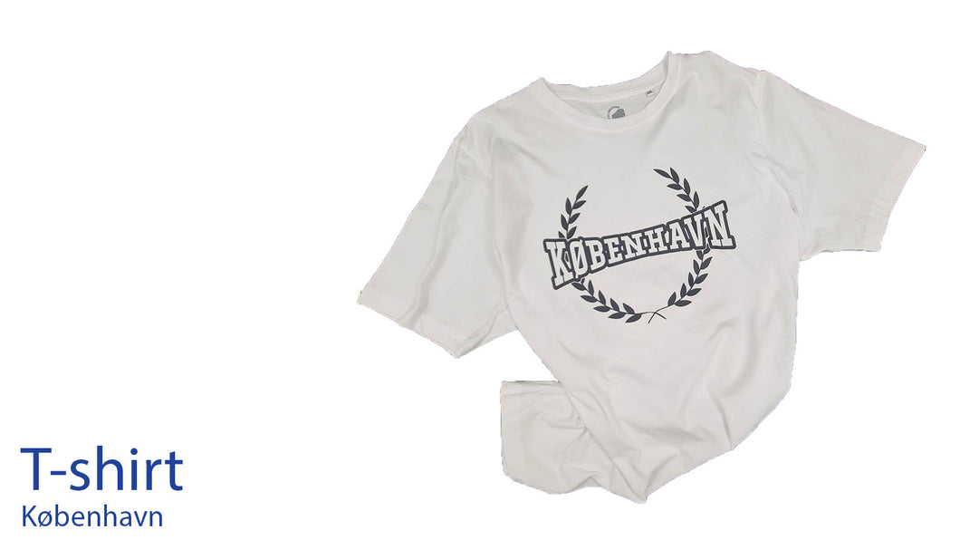 T-shirt København hvid