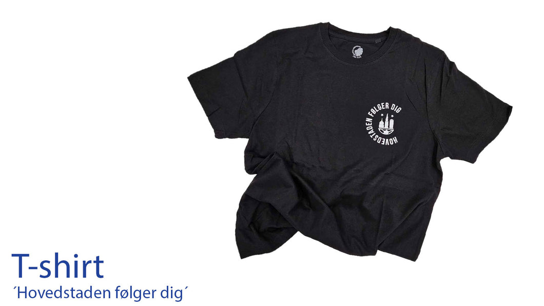 T-shirt Hovedstaden følger dig